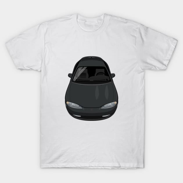 Eclipse 2nd gen 1995-1999 - Black T-Shirt by jdmart